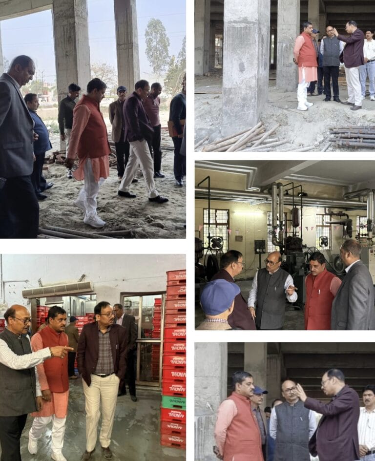 नैनीताल दुग्ध संघ में छाएगी समृद्धि: ₹85 करोड़ के अत्याधुनिक प्लांट का निदेशक ने किया निरीक्षण, गुणवत्ता पर दिया जोर